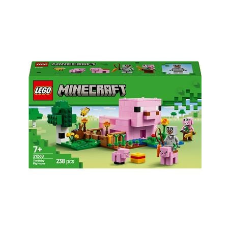 Lego minecraft la casa del maialino multicolore 229pz [21268]