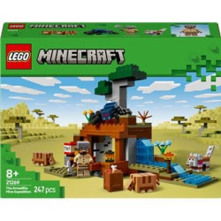 Lego minecraft la spedizione nella miniera di armadillo multicolore