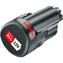 Batteria al litio bosch pba 12v/2.0ah nero [1600a02n79]
