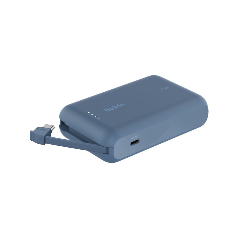 Batteria portatile belkin boost powerbank 10000mah blu [bpb021hqbl]