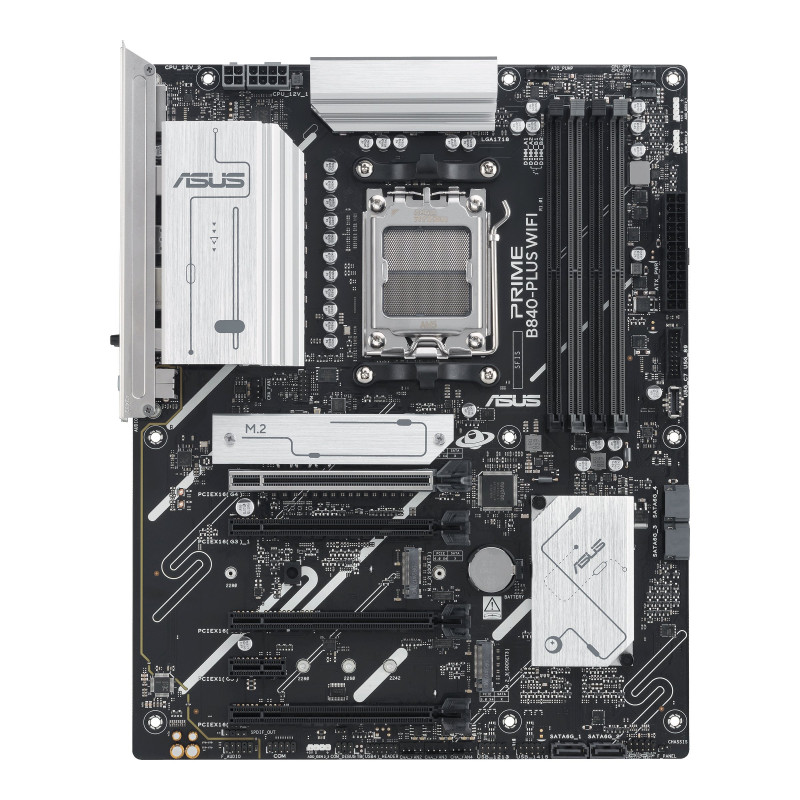 Scheda madre asus prime b840-plus am5 atx 4xddr5 nero [90mb1iz0-m0eay0]