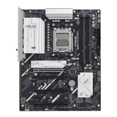 Scheda madre asus prime b840-plus am5 atx 4xddr5 nero [90mb1iz0-m0eay0]