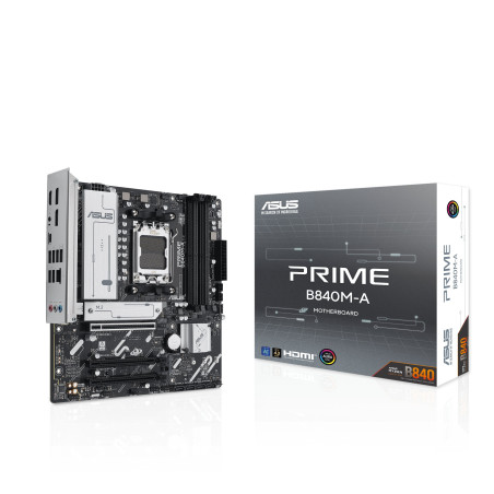 Scheda madre asus prime b840m-a-csm am5 atx 4xddr5 nero [90mb1j10-m0eayc]