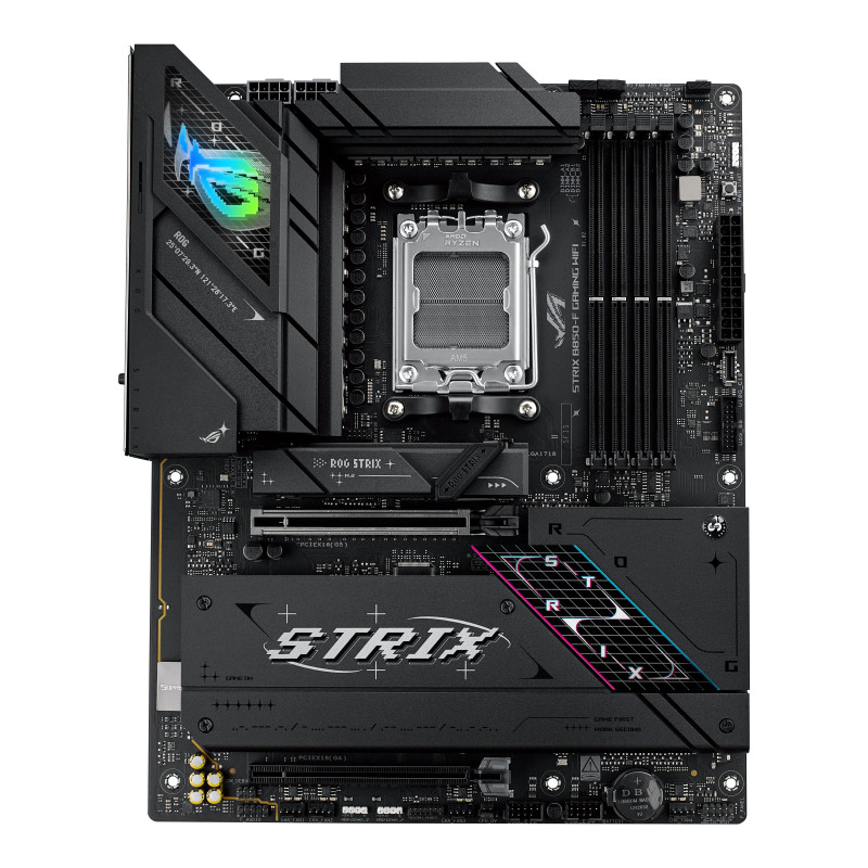 Scheda madre asus rog strix b850-f gaming am5 atx 4xddr5 nero