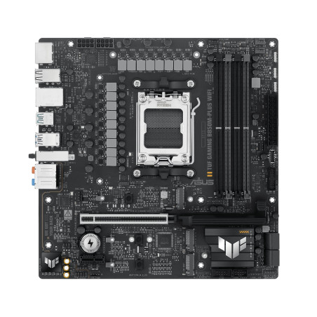 Scheda madre asus tuf b850m-plus am5 atx 4xddr5 nero [90mb1iy0-m0eay0]