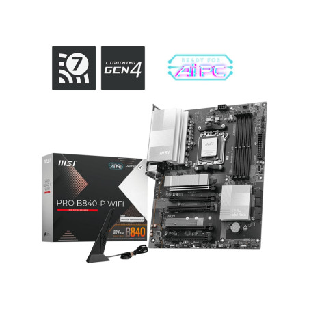 Scheda madre msi pro b840-p wifi socket am5 amd ryzen 7000 series