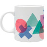 Tazza abystyle playstation shapes 0.32l multicolore