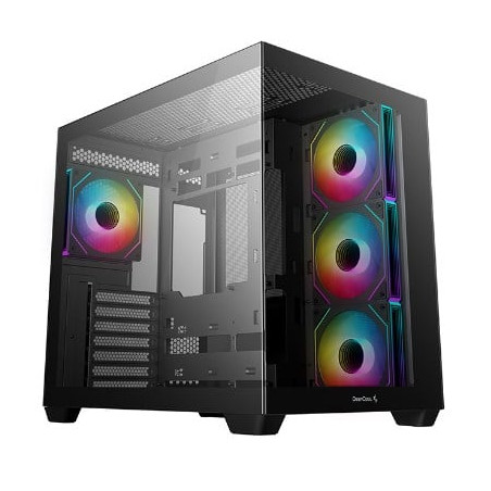 Case deepcool cg530 4f midi tower atx/itx/micro atx ventola 4x120mm