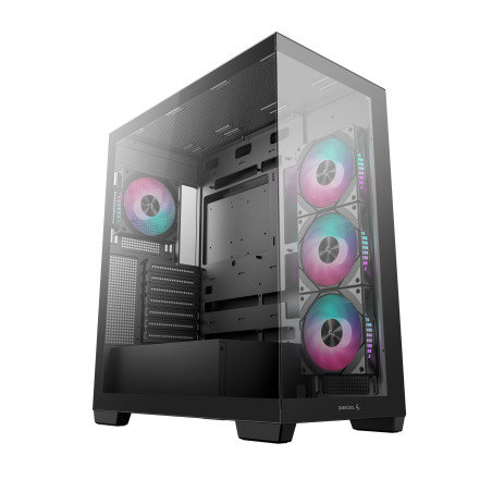 Case deepcool cg580 4f midi tower atx/itx/micro atx ventola 4x120mm