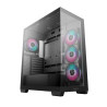 Case deepcool cg580 4f midi tower atx/itx/micro atx ventola 4x120mm
