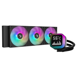 Dissipatore cpu a liquido deepcool lp360 argb per lga1851/1700/1200/1151/1150/1155/am5/am4