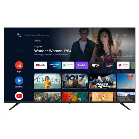 Tv led 55" qbell qt55uwf9b 4k uhd 3840x2160p smart tv classe