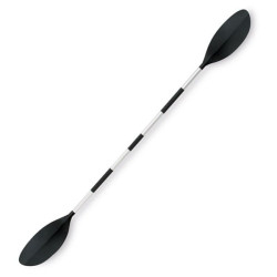 Pagaia intex per kayak in alluminio 218cm nero [69629]