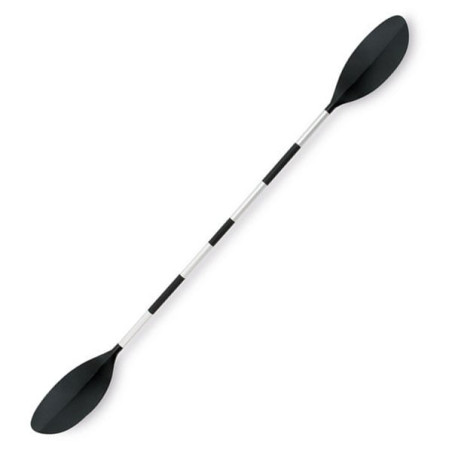 Pagaia intex per kayak in alluminio 218cm nero [69629]