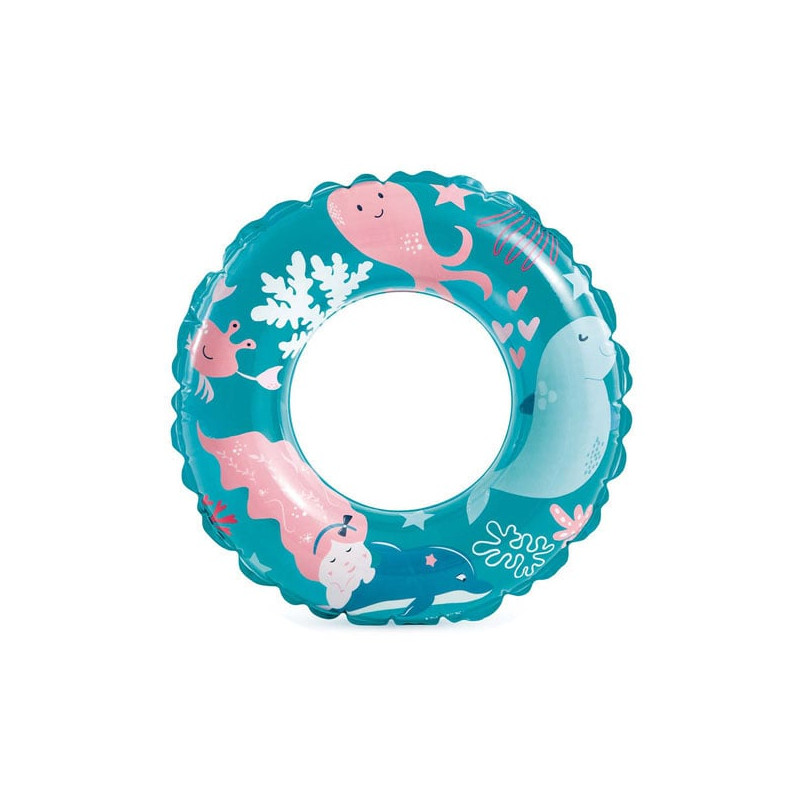 Salvagente intex trasparente 61cm multicolore [59242]