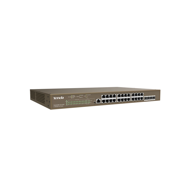 Switch tenda teg5328p-24-410w gestito l3 24 porte gigabit