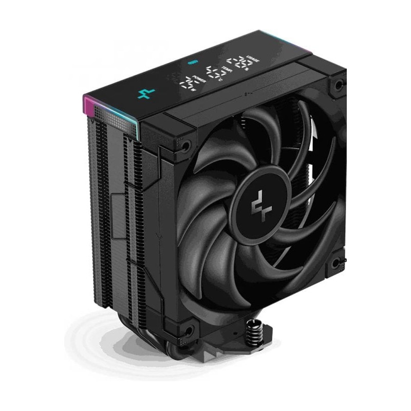 Dissipatore cpu a ventola deepcool ak400 digital pro 120mm nero [r-ak400-bkapmn-g]