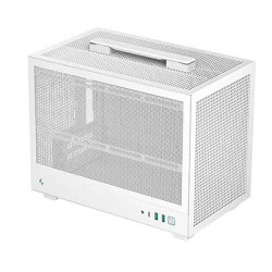 Case deepcool ch160 mesh mini tower mini-itx bianco [r-ch160-whnmi0-g-1]