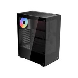 Case aerocool midi tower pivot-g-bk-v3 vetro temperato