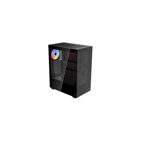 Case aerocool midi tower pivot-g-bk-v3 vetro temperato