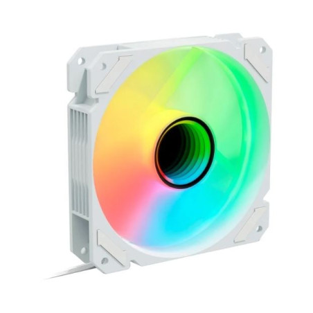 Ventola 120x120mm sharkoon shark specchio bianco [4044951042456]