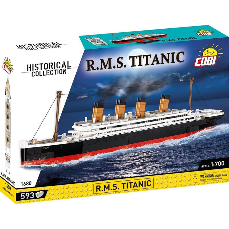 Cobi blocks r.m.s. titanic 593 pezzi [wpcbks0ugi16807]