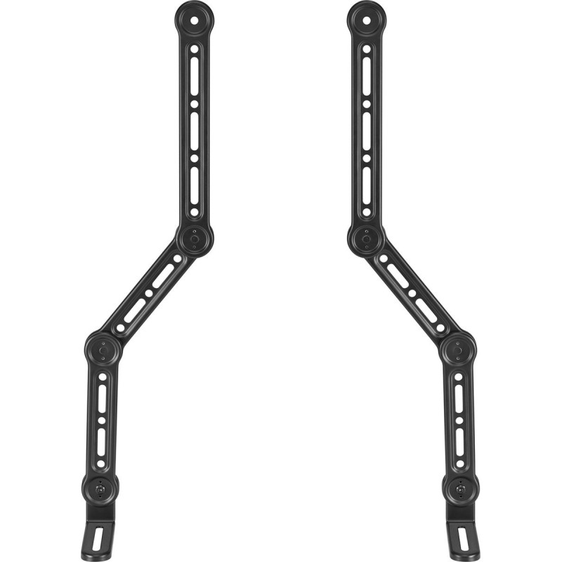 Supporto maclean mc-335 per soundbar nero [ajmclgsounmc335]