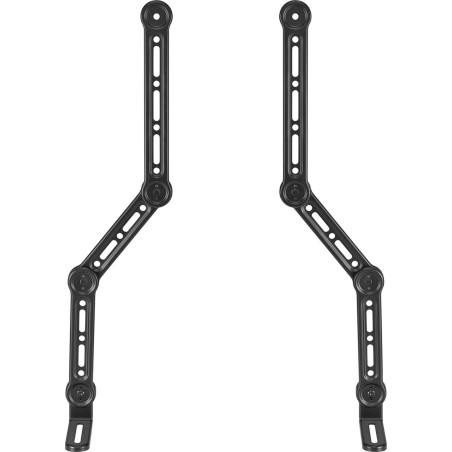 Supporto maclean mc-335 per soundbar nero [ajmclgsounmc335]