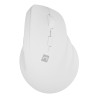 Mouse natec crake 2 senza fil ottico 2400dpi 6 tasti bianco [umnatrbd0000041]