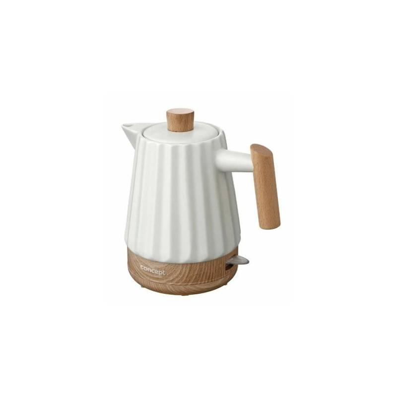 Bollitore elettrico concept rk0090 1.5l 1500w bianco [hkcoecz00rk0090]