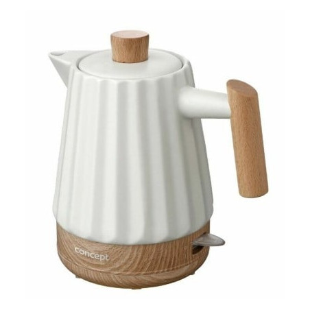 Bollitore elettrico concept rk0090 1.5l 1500w bianco [hkcoecz00rk0090]