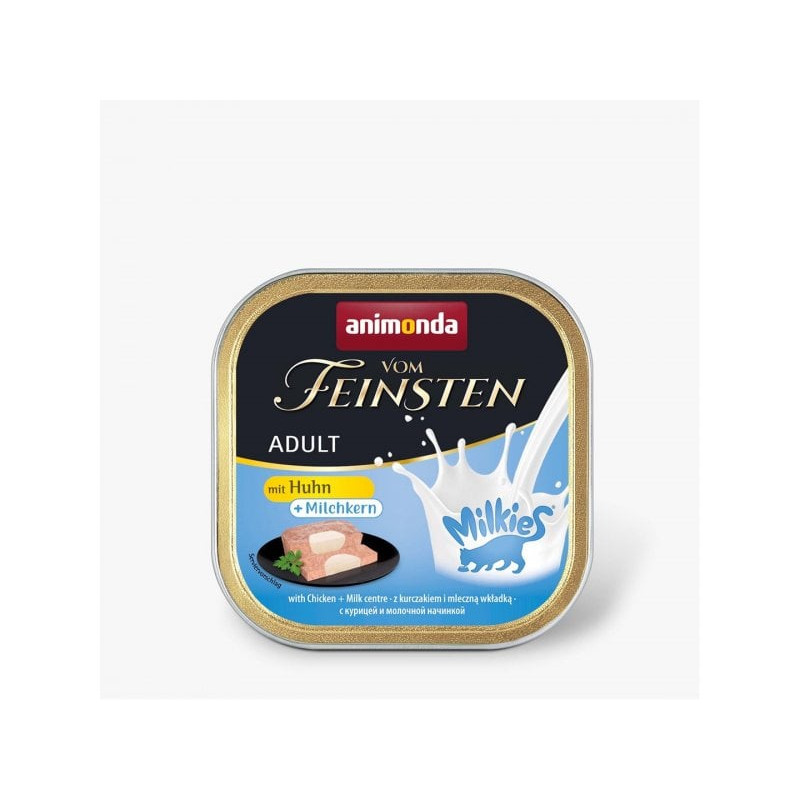 Mangime animonda vom feinsten adult milkies con pollo e ripieno al