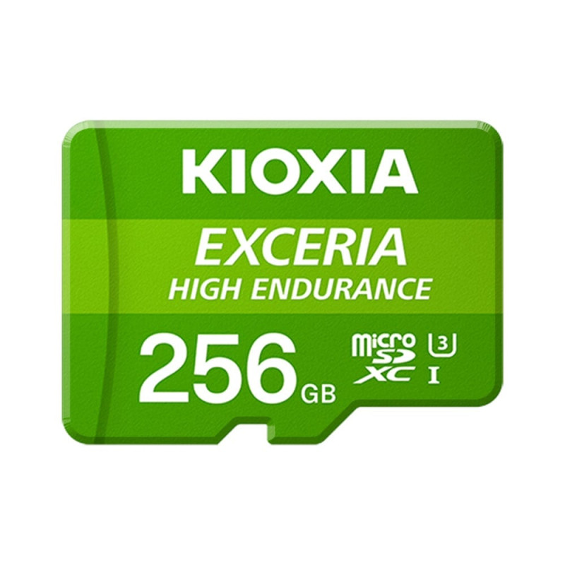 256gb scheda microsdxc kioxia exceria high endurance classe 10 uhs-i