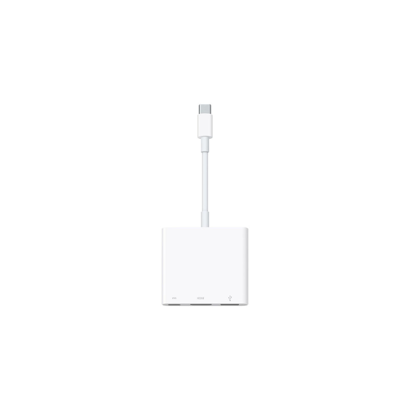 Adattatore multiporta apple mw5m3zm/a av digitale usb-c/hdmi/lightning