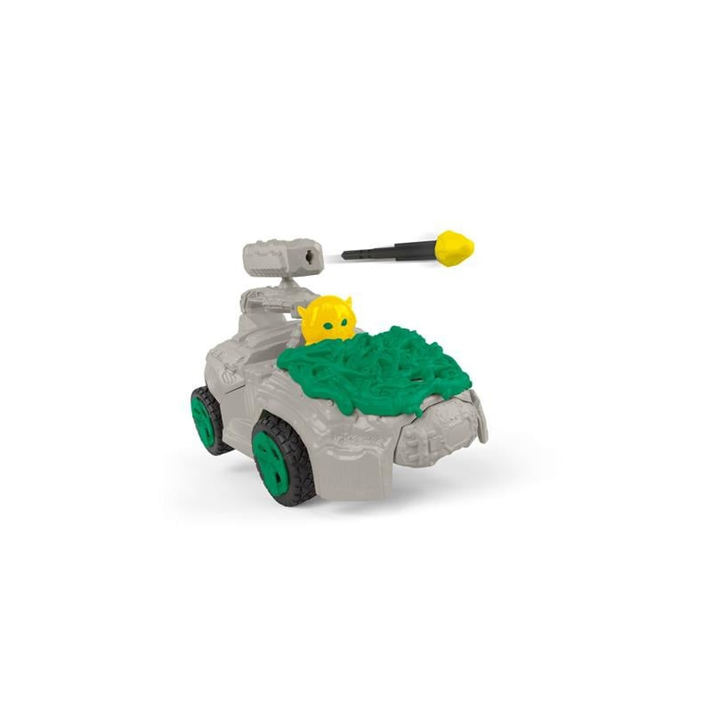 Modellino schleich eldrador creatures jungle crashmobile con mini