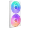 Ventola 240x120x26mm nzxt f240 rgb bianco [rf-u24hf-w1]