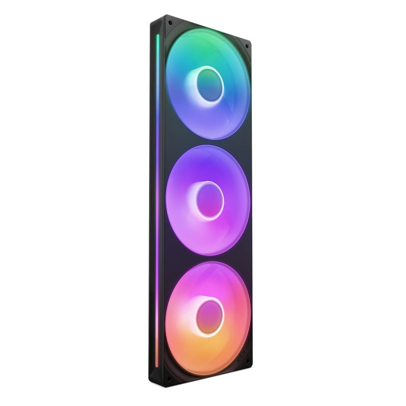 Ventola 360x120x26mm nzxt f360 rgb nero [rf-u36hf-b1]