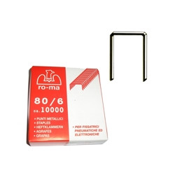 Punti mm.14 pz.10000 bronzati 80/14 maestri [maestri ]