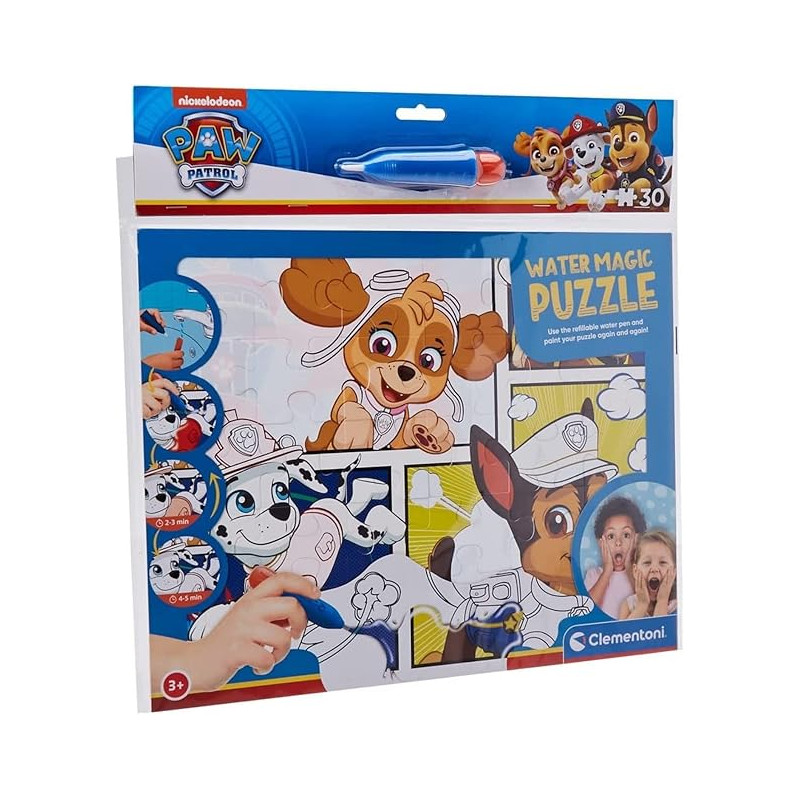 Puzzle clementoni 22710 paw patrol della magia dell'acqua multicolore