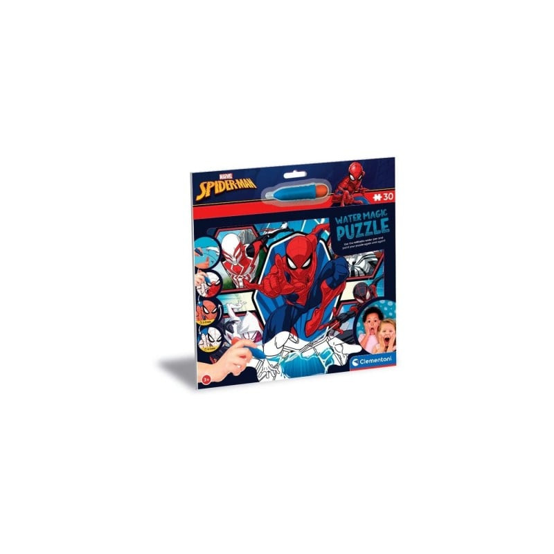 Puzzle clementoni 22706 magia dell'acqua marvel spiderman multicolore