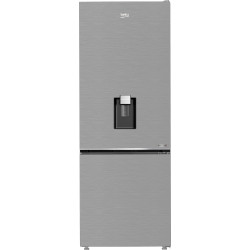 Frigorifero beko b3rcne564hdxb retro combinato 490l classe e grigio