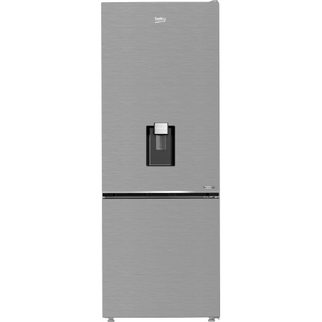 Frigorifero beko b3rcne564hdxb retro combinato 490l classe e grigio