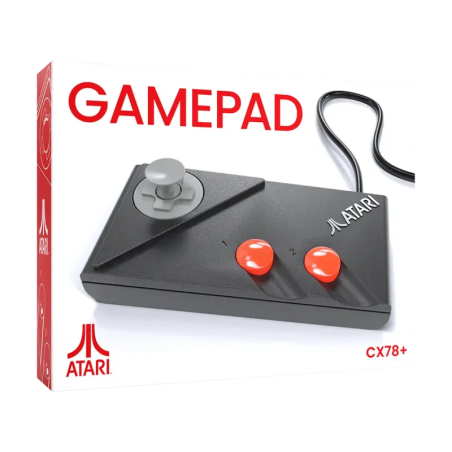 Controller atari gamepad cx78+ 2600+/2600/7800 nero