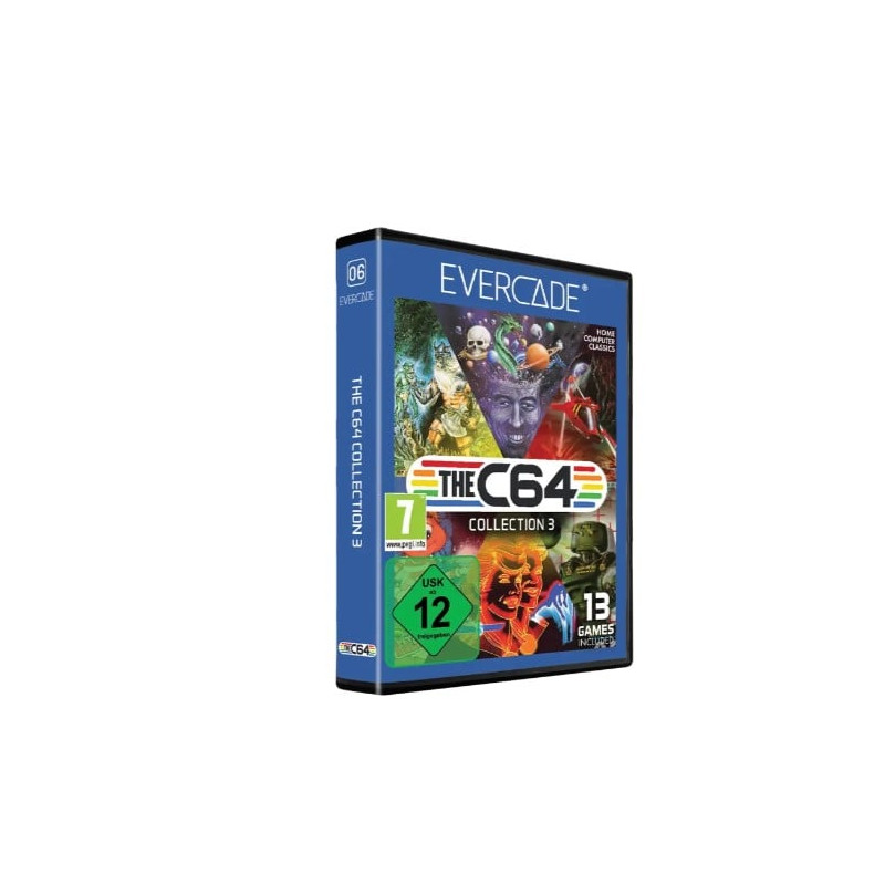 Videogioco blaze entertainment 1139337evercade cartuccia c64 collection