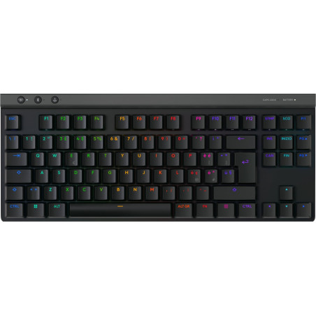 Tastiera gaming logitech g515 lightspeed tkl wireless nera [920-012565]