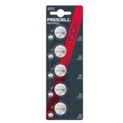 Pile duracell procell bdpcr2032-bl5 3v 245mah 20pz [du0057]