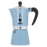 Caffettiera bialetti primavera rainbow azzurro [29585]