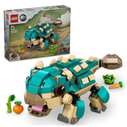 Gioco da costruzione lego baby bumpy ankylosaurus multicolore 358pz