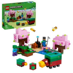 Gioco da costruzione lego giardino dei ciliegi in fiore multicolore