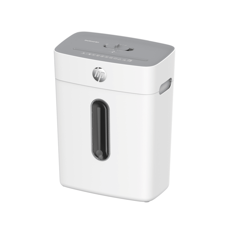 Distruggidocumenti hp oneshred 8cc 5mmx18mm nero [hpn282608ccon-14]